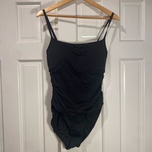 Black One-Piece Swimsuit